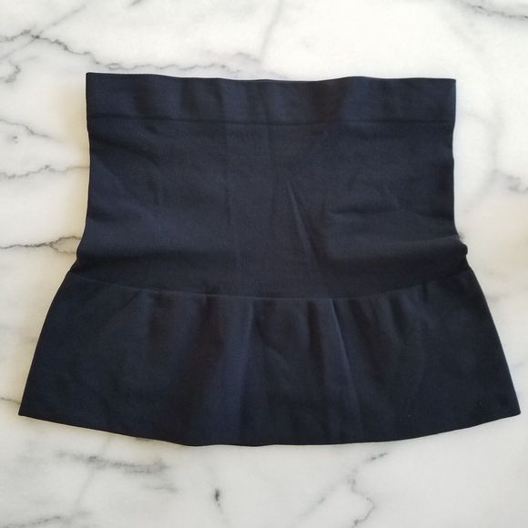 A PEA IN THE POD Womens M Bounceback Tummy Transformer Tube Black - Picture 2 of 5